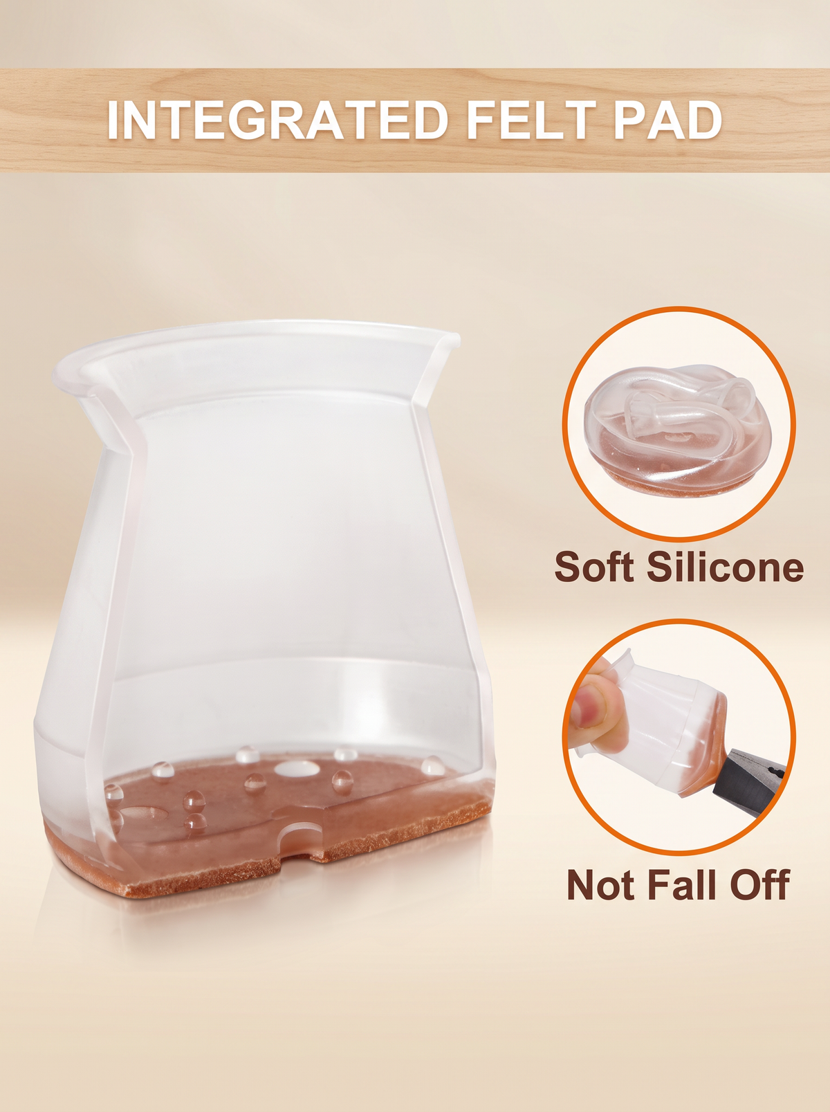 SilentGlide Silicone Leg Caps – Scratch-Proof & Quiet (16-Pack)