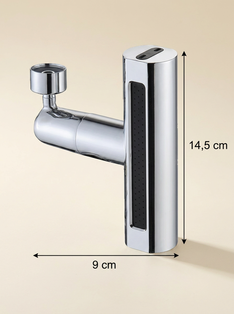 AquaFall 3-in-1 Waterfall Faucet Sprayer Adaptor