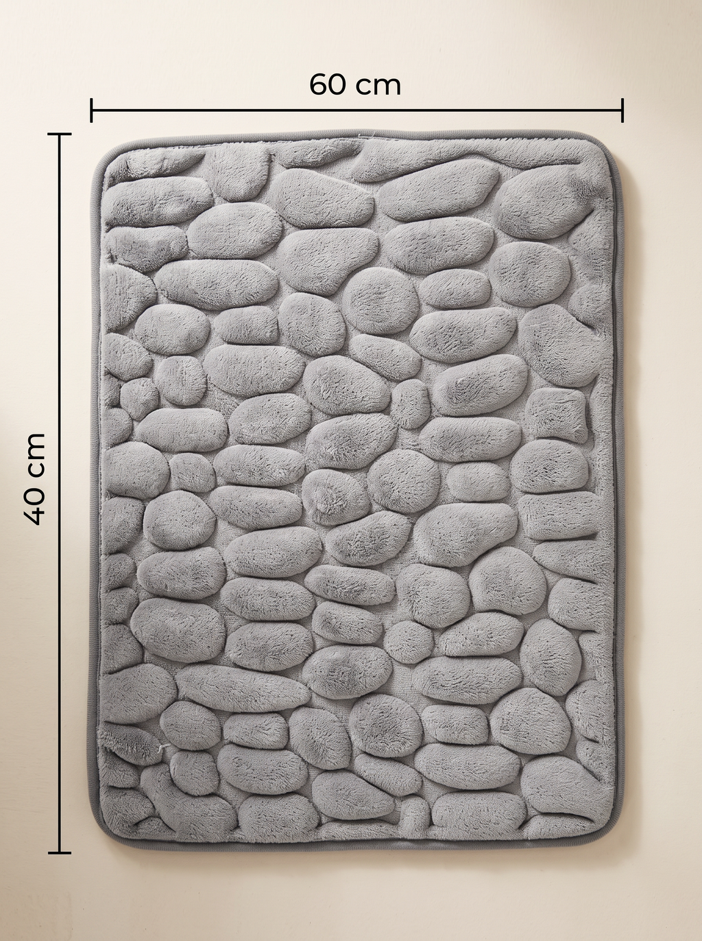 SoftStone Non-Slip Memory Foam Bath Mat