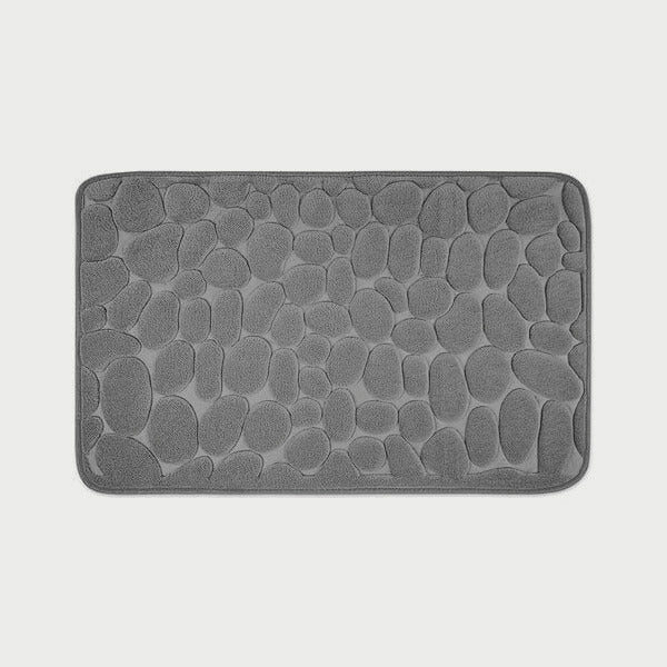 Cobblestone Memory Foam Bath Mat – Non-Slip Bathroom Rug
